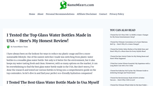 I Tested the Top Glass Water Bottles Made in USA - Here's My Honest Review! - made in usa water bottle