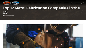Metal Fabrication Companies in the US - NAMF - top 10 steel companies in usa