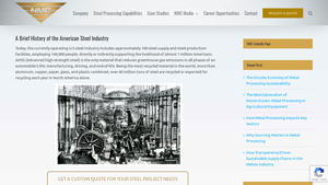 A Brief History of the American Steel Industry - big steel companies in usa