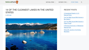 14 of the Cleanest Lakes in the United States - National Parks Etc. - largest man-made lakes in usa