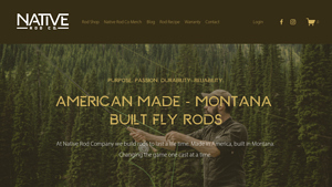 Native Rod Company - American Made - Montana Built Fly Rods - fly rods made in usa