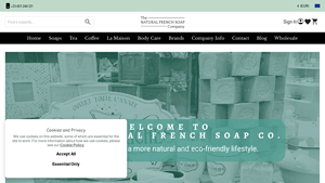 The Natural French Soap Co: No One Has More French Soaps - hand made soaps for importing to usa on facebook
