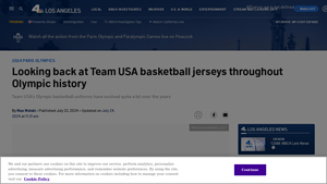 Team USA basketball jerseys throughout Olympic history - NBC Los Angeles - usa basketball clothing