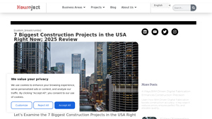 7 Biggest Construction Projects in the USA Right Now; 2025 Review - major construction companies in usa