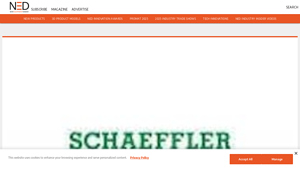Schaeffler Group USA Inc - New Equipment Digest - schaeffler group usa inc.
