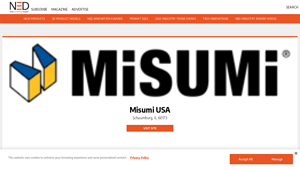 Misumi USA | New Equipment Digest - misumi usa inc
