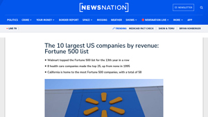 The 10 largest US companies by revenue: Fortune 500 list - walmart company in usa