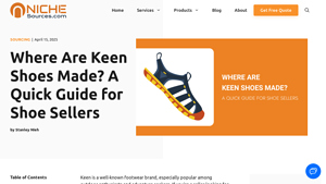 Where Are Keen Shoes Made? A Quick Guide for Shoe Sellers - keen footwear made in usa