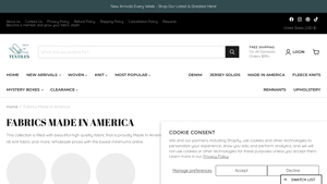 Fabrics Made In America — Nick Of Time Textiles - textile usa