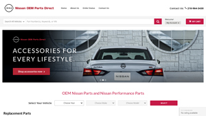 Nissan OEM Parts Direct | OEM Nissan Parts & Accessories | Manufacturer ... - nissan usa parts