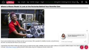 Where Is Nissan Made? | Nissan of New Braunfels - nissan manufacturing plants in usa