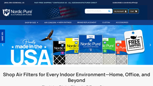 Nordic Pure: Air Filters | AC Filters & Furnace Filters - hvac pleated filter manufacturers usa
