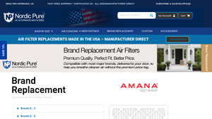 Brands - Air Filters made in the USA - Nordic Pure - air purifier made in usa