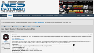 Now Open! Custom Defense Solutions USA - Northeastshooters.com Forums - custom defense solutions usa