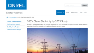 100% Clean Electricity by 2035 Study | Energy Analysis | NREL - electricity generation usa