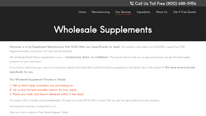 Wholesale Supplements - Nutracap - wholesale supplements distributors usa