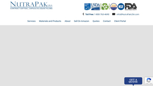 Nutrapak USA: Supplement Manufacturers USA - top supplement manufacturers in usa