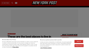 These are the best places to live in America - New York Post - beautiful places to live in usa