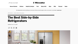 GE - GSE25G Side-by-Side Fridge