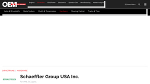 Schaeffler Group USA Inc. | OEM Off-Highway - schaeffler group usa inc.