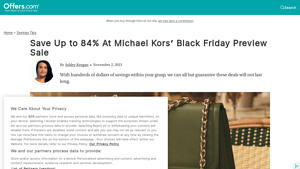 Best Michael Kors' Black Friday Preview Sale Deals to Shop - michael kors bags usa black friday sale