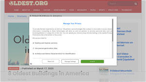 8 Oldest Buildings in America - oldest building in the usa