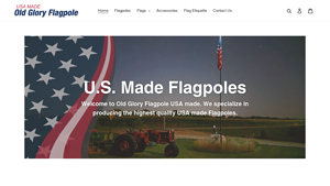 Old Glory USA Flag Poles - usa made flag pole
