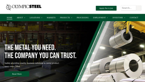 Olympic Steel - The Metal You Need. The Company You Trust - steel companies usa