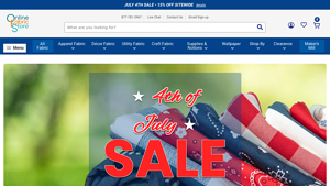 OnlineFabricStore - Where Great Ideas Begin With Fabric - largest fabric store in usa