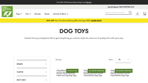 Eco-Friendly & Organic Dog Toys Made in the USA - Only Natural Pet - dog toys made in usa