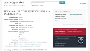 Entity Details :: OpenCorporates - skanska usa civil inc