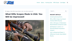 What Rifle Scopes Made in USA: 7 Brand Names - opticsbible.com - rifle scopes made in usa