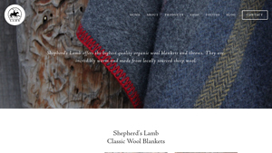 Organic Wool Blankets & Throws - Shepherd's Lamb - wool blankets made in usa