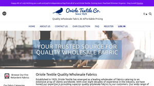 Oriole Textile | Quality Wholesale Fabrics - fabric manufacturers usa
