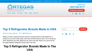 Top 5 Refrigerator Brands Made in USA | Ortega's Appliance - usa made freezers