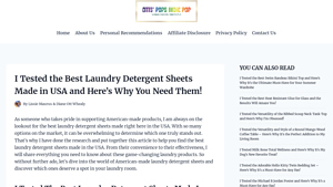 I Tested the Best Laundry Detergent Sheets Made in USA and Here's Why ... - laundry detergent sheets made in usa