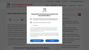 State Corporate Tax Rates: A Complete Breakdown - company tax rate usa