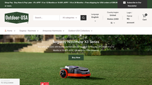 Outdoor-USA® | Segway Navimow | Amazonas Hammocks - patio furniture made in usa