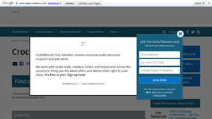 Save at a Crocs Outlet Near You | OutletBound - crocs factory outlet usa