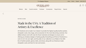 The Reason Coats Made in the USA Are So Exceptional | Overland - jackets made in usa