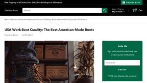 USA Quality: The Best American-Made Boots | Overlook Boots - usa made footwear