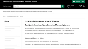 USA Made Boots for Men & Women- Overlook Boots - best usa made work boots