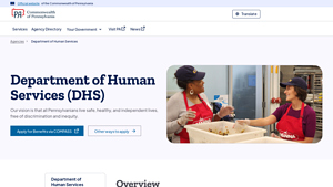 Department of Human Services | Department of Human Services ... - PA.GOV - department of human services usa