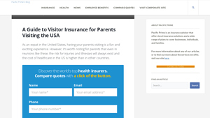 A Guide to Visitor Insurance for Parents Visiting the USA - insurance for parents visiting usa