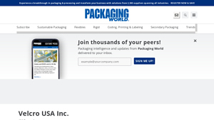 Velcro USA Inc. - Packaging World - velcro usa inc