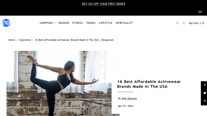 16 Best Affordable Activewear Brands Made In The USA - athletic wear made in usa