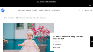 10 Best Affordable Baby Clothes Made In USA - Panaprium - newborn clothes made in usa