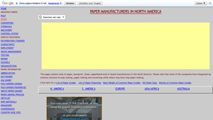 US Paper, Paperboard and Tissue Manufacturers - PaperonWeb - usa toilet paper manufacturers