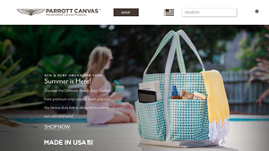 Welcome to Parrott Canvas - canvas bags made in usa