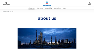 Who we are — Pascagoula.chevron.com - Chevron Corporation - chevron usa inc